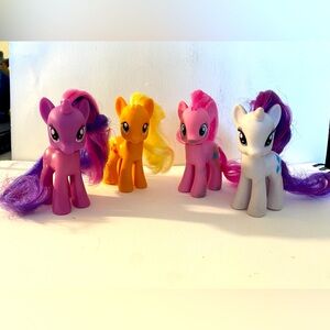 MY LITTLE PONY MANE 4: TWILIGHT SPARKLE, APPLEJACK, PINKIE PIE, and RARITY